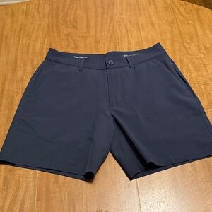 Fresh Clean Threads Navy Flat Front Shorts